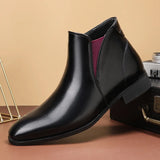 Leather British Style Boots