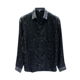 Trendy Elegant  See-through Dress Shirt