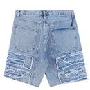Ripped Style Jean Shorts