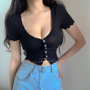 Crop Tight Fit Top