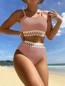 Brazilian Triangle Print Bikini