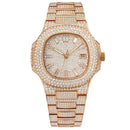 Moissanite Gold Watch