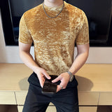 Velvet Shirt Top