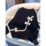 Body Bow Design Sweatshirt