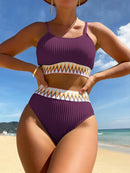 Brazilian Triangle Print Bikini