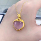 Agate Pendant Necklace