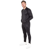 Striped Zipper Tracksuit
