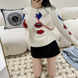 Heart t Love Lips Sweatshirt