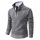 Fleece Zipper Turtleneck