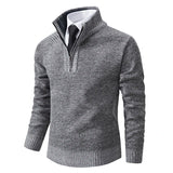 Fleece Zipper Turtleneck