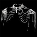 Crystal Wedding Shoulder Chain Necklace