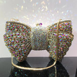Crystal Bow Evening Clutch