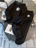 Three Dimensional Flowers Sweat Suit