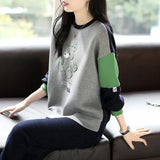 Cute Teddy Bear Cartoon Sweatshirt