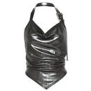 Right Shoulder Buckle Tank Top