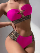 Push Up Split Bottom Bikini
