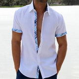 Hawaiian Short Sleeve Dress Shirt