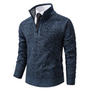 Fleece Zipper Turtleneck