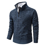 Fleece Zipper Turtleneck