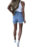 Belt loose jean shorts
