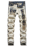 Ripped Cargo Pockets Jeans