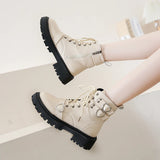 Heart Buckle Ankle Boots