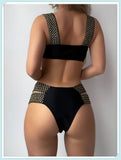 Push Up Split Bottom Bikini