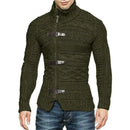 Leather Buckle Turtleneck