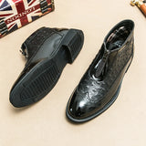 Leather Oxfords Boots