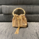 Diamonds Tassel Evening Clutch