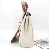 Soft Gold Print Pattern Handbag
