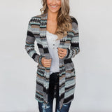 Indie Folk Knitted Pocket Cardigan