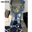 Camouflage Safari Puff  Sweater Hoodie