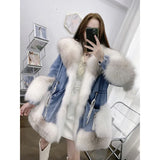 Jean Zipper Parka Jacket