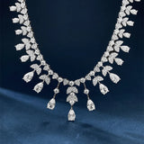Roses Choker Moissanite Necklace