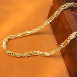 Gold Twist Necklaces