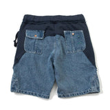 USA Drawstring Jeans Shorts