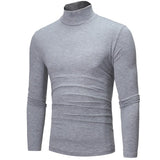 Slim Fit Basic Turtleneck