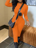 Round Neck Basic Stretchy Romper