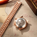 Rose Gold Crystal watch