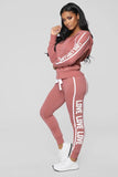 Love Zipper Sweatsuit