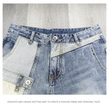 Casual Light Blue Jeans Shorts