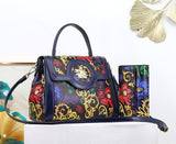 Luxury Leather  Money Handbag