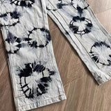 Tie Dyed Circle Jeans
