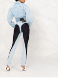 Blue And Black Jeans