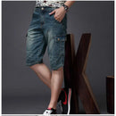 Cargo Jean Shorts