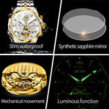 Water Resistant Luxury Automatic Watch