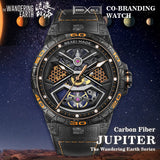 Carbon Fiber  Sapphire luminous Watch
