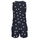 Zipper Stars Romper Shorts