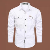 Camisa Military Dress Shirt